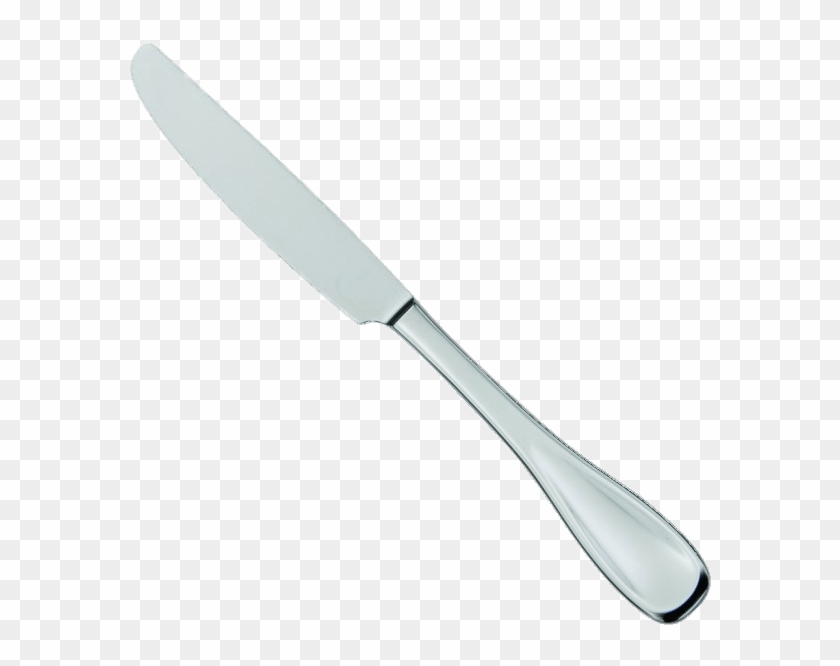 Dinner Knife - Thick White Line Png Clipart