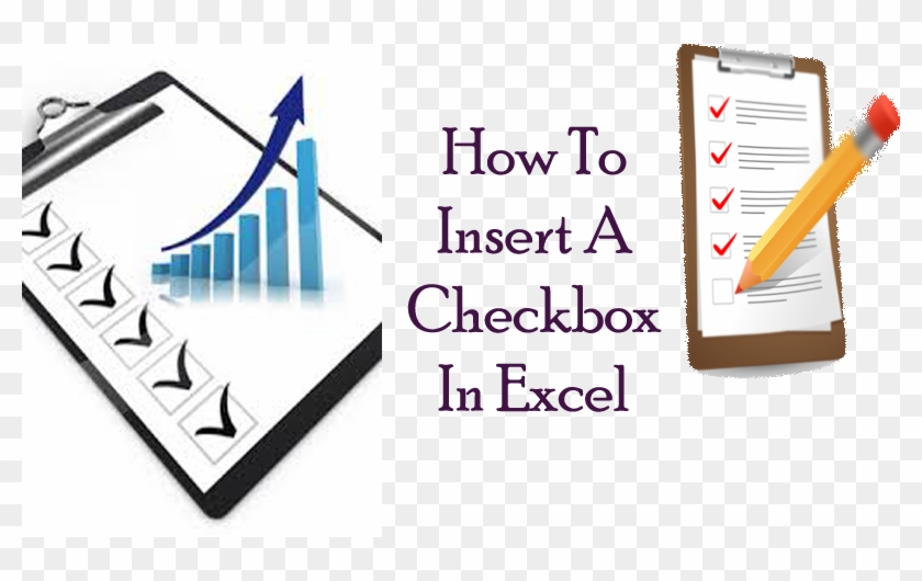 How To Insert A Checkbox In Excel - Arrow Chart Clipart