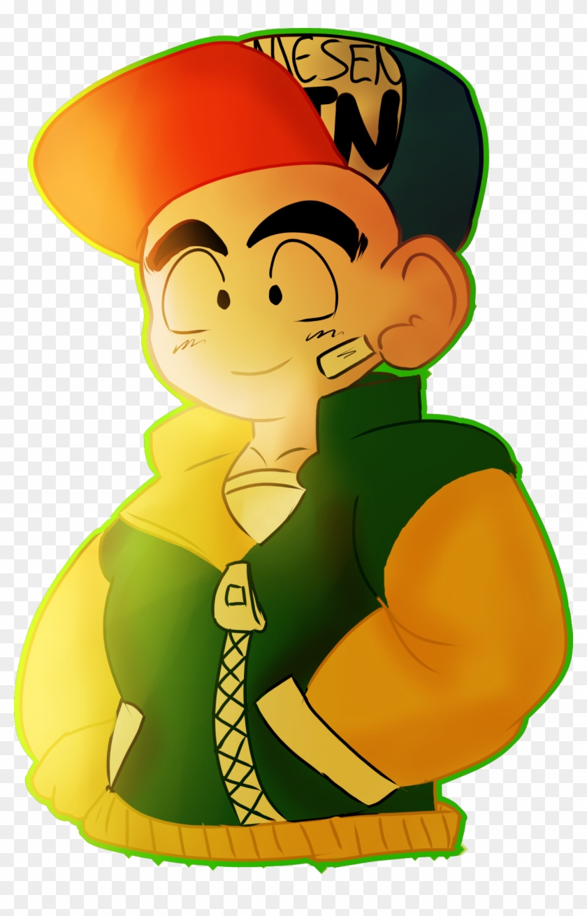 “krillin Is Too Cute For Me - Cartoon Clipart