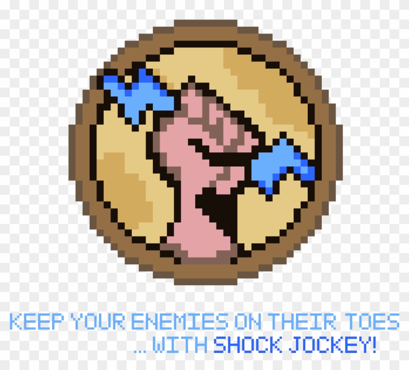 Bioshock - Pixel Peace Sign Clipart