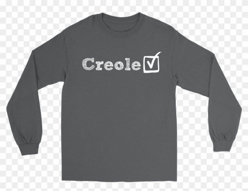 Creole Checkbox Unisex Long Sleeve Tee - Long-sleeved T-shirt Clipart #199793