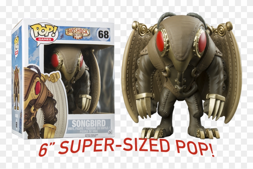 Songbird 6” Super Sized Pop Vinyl Figure - Songbird Pop Vinyl Clipart