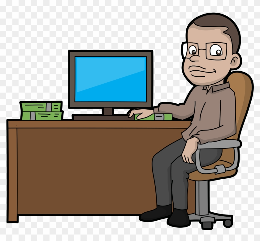 Open - Make Money Online Cartoon Clipart