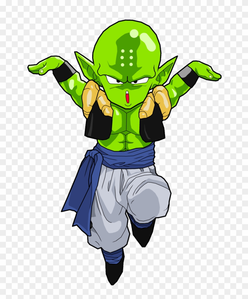 Piccolo And Krillin Fusion - Fusion De Krilin Y Piccolo Clipart