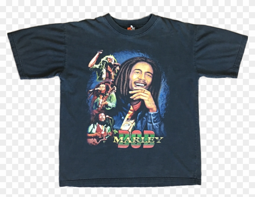 90's Bob Marley Tribute T-shirt - Bob Marley Clipart #1900035