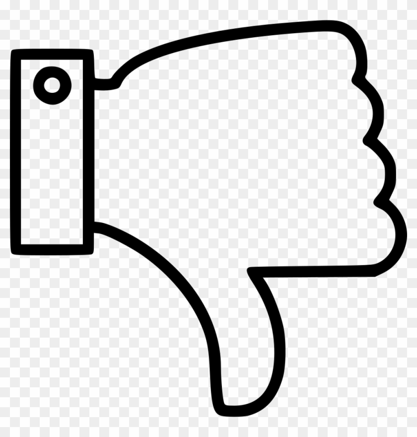 Png File Svg - Dislike Png Clipart #1900214