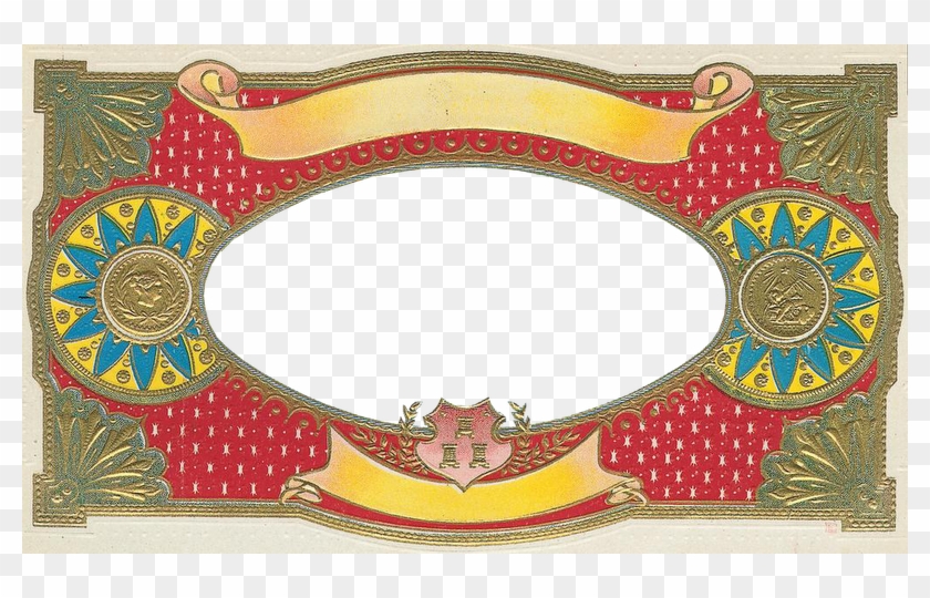 Frame ~ Zibi Vintage Scrap - Circle Clipart #1900510