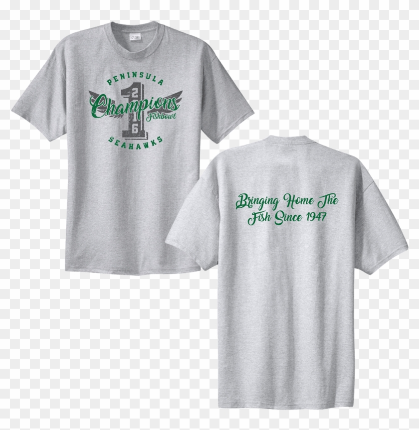 Phs Seahawks Fishbowl - Heather T Shirt Clipart #1900803
