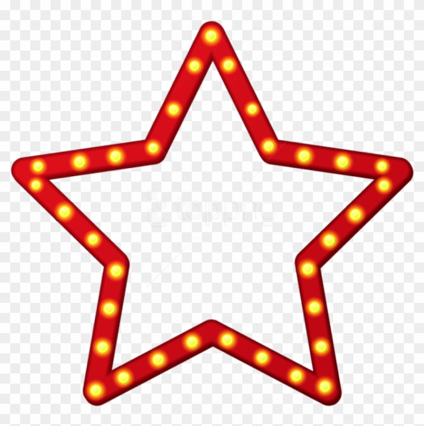 Free Png Download Red Star Border Frame Png Clipart - Transparent Background Blue Star