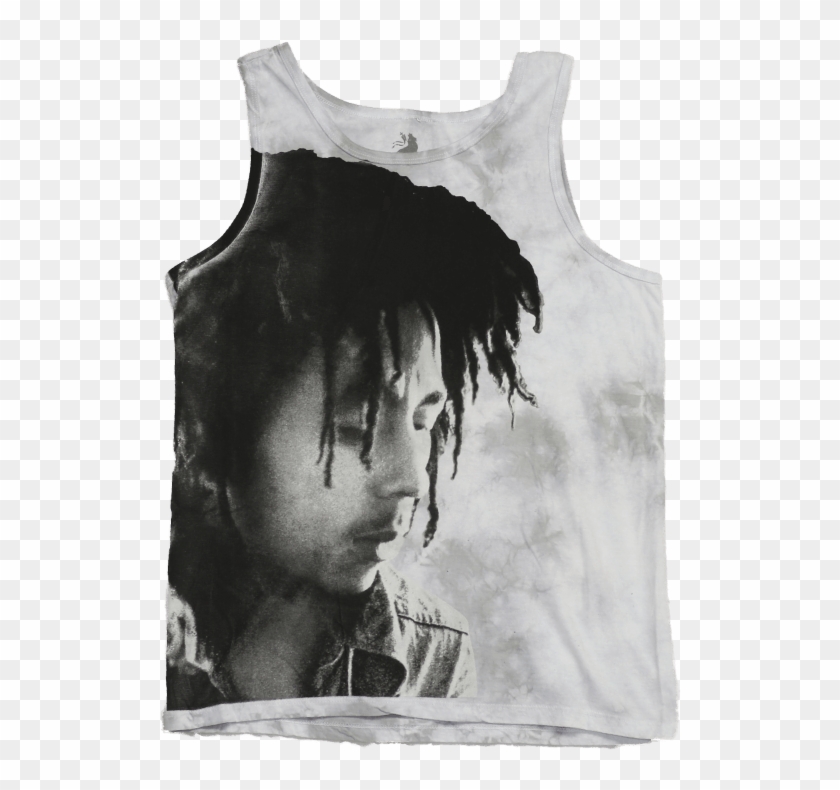 Bob Marley T-shirt - Active Tank Clipart #1900834
