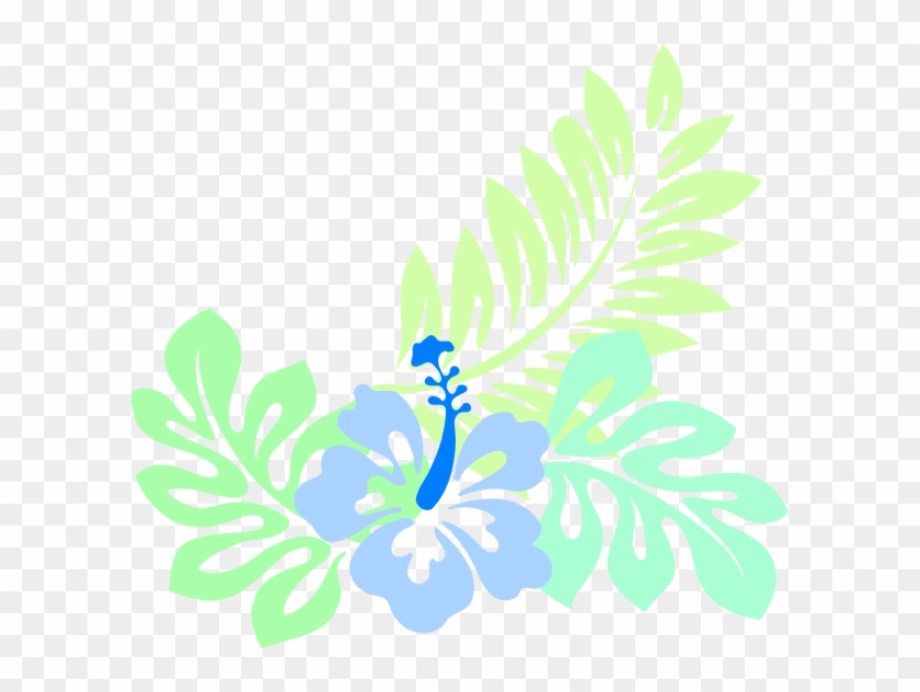 Small - Hawaiian T Shirt Flower Design Clipart #1901072
