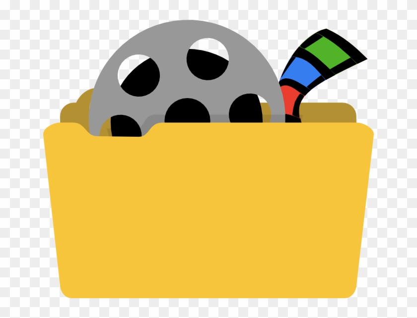 Videos - Icone De Pasta De Video Png Clipart