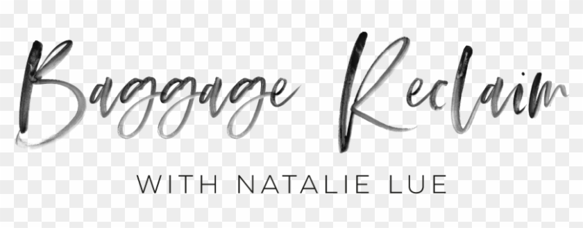 Baggage Reclaim With Natalie Lue - Calligraphy Clipart #1901228