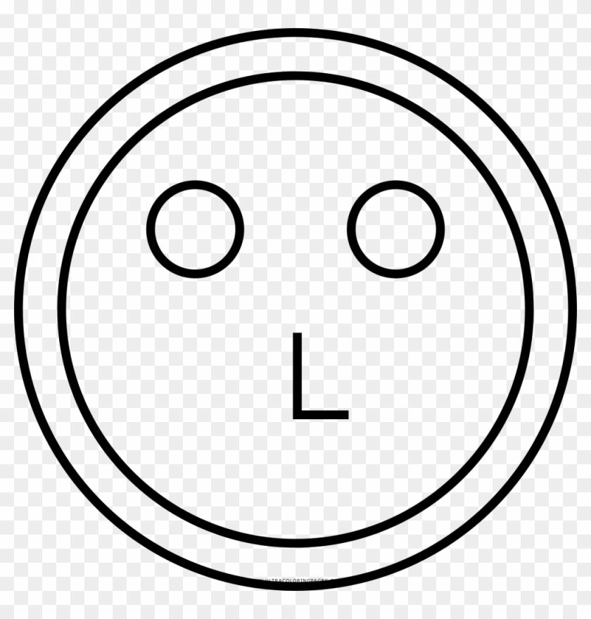 The Thinker Coloring Page - Circle Clipart