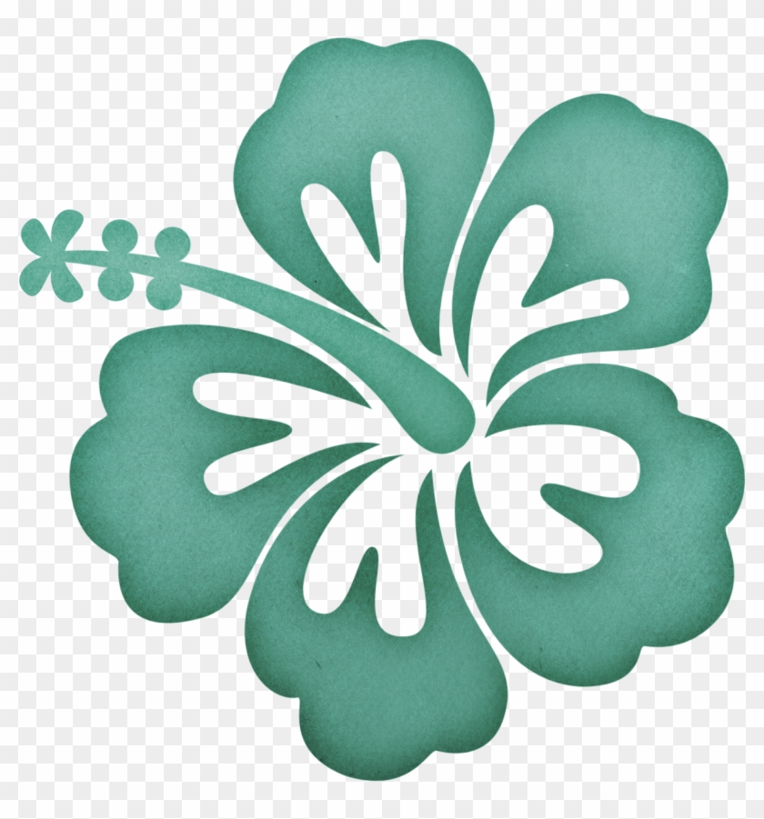 Ohana And Friends Travel - Black And White Hawaiian Flower Clipart - Png Download