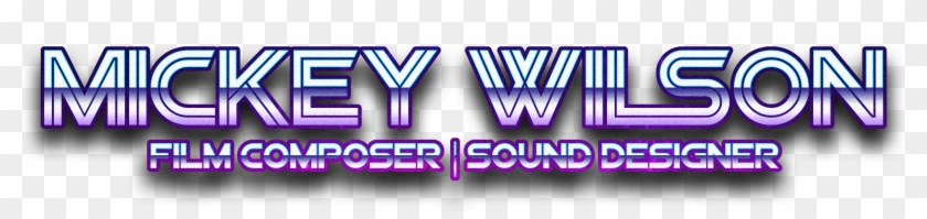 Mickey Wilson - Electric Blue Clipart