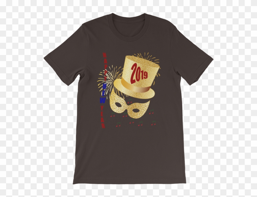 Happy New Year 2019,short Sleeve Unisex T Shirt • Matintl - Sombrero Clipart #1901981