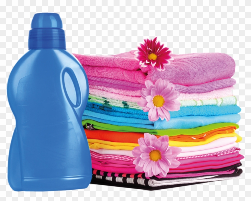 Folded Clothes And Detergent By Jabernoimi Pluspng - Laundry Png Clipart