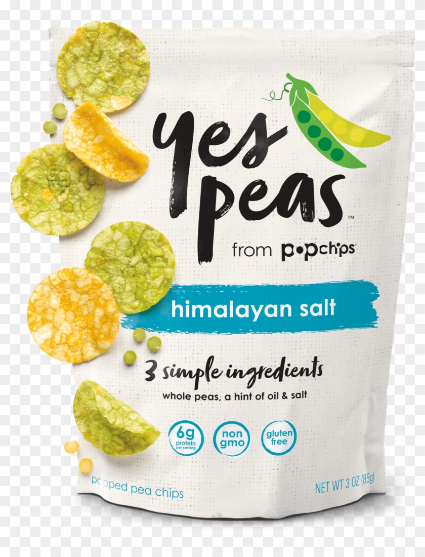 Yes Peas Salt 3oz Bag - Yes Peas From Popchips Clipart #1902106