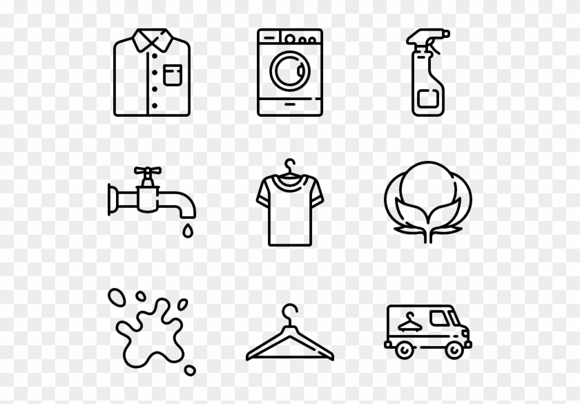 Laundry & Washing Clipart #1902338