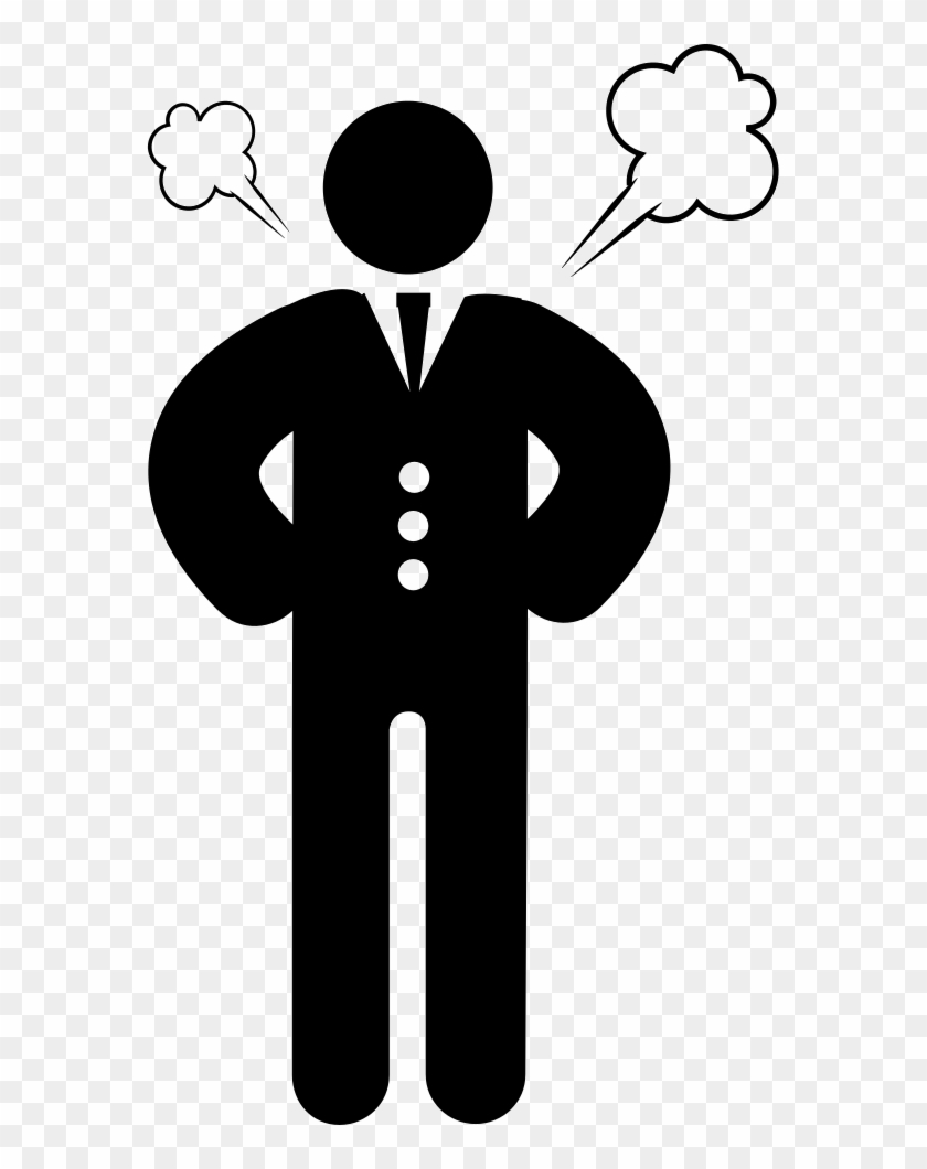 573 X 980 2 - Angry Boss Icon Clipart #1903541