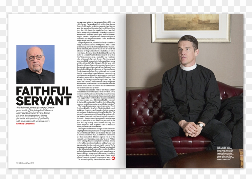 Sight & Soundverified Account - Ethan Hawke First Reformed Clipart #1903618