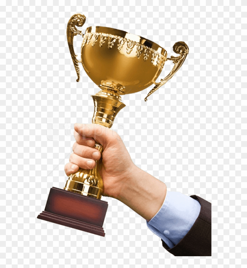Free Png Download Trophy Png Images Background Png - Holding Trophy Clipart #1903815