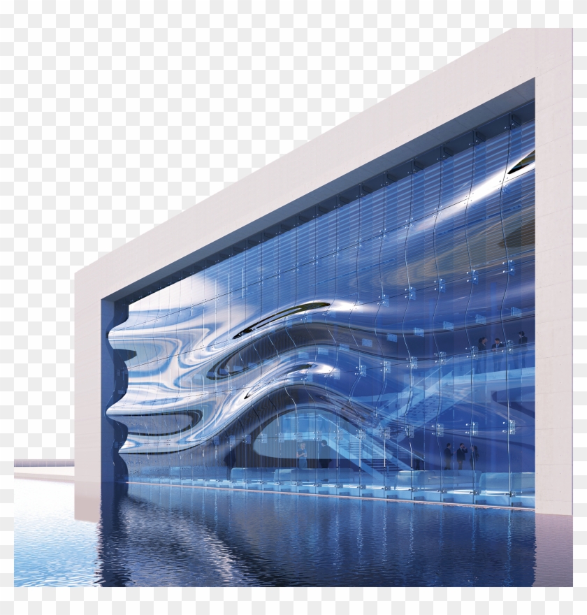 3d Glass Facade Jpg File Low Res Clipart #1903959