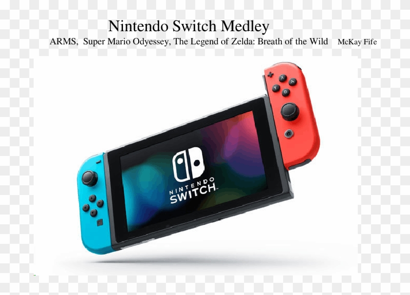 Nintendo Switch Medley Sheet Music For Flute, Clarinet, Clipart