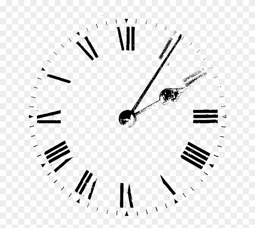 Vintage Clock Vector Png Download Clipart