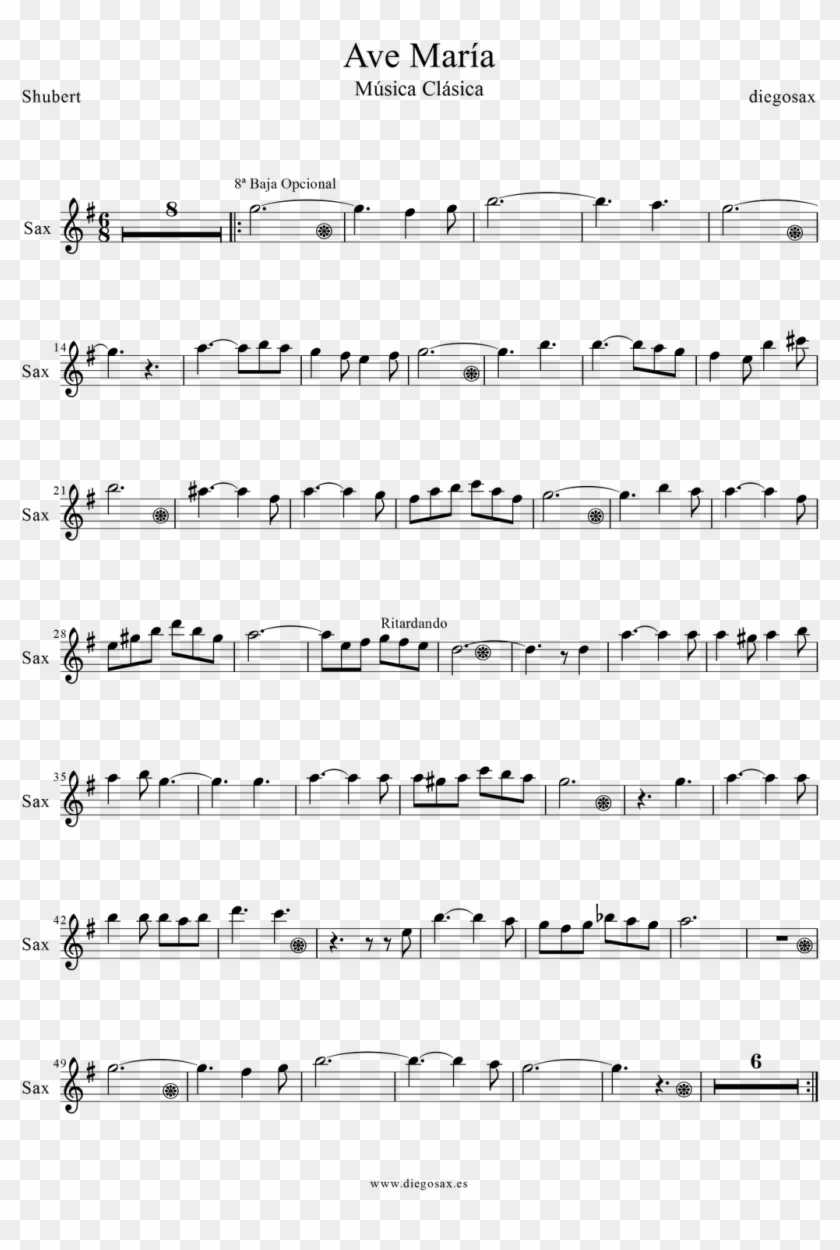Ave Maria Saxof%c3%b3n-1 1,131×1,600 Clipart #1904276