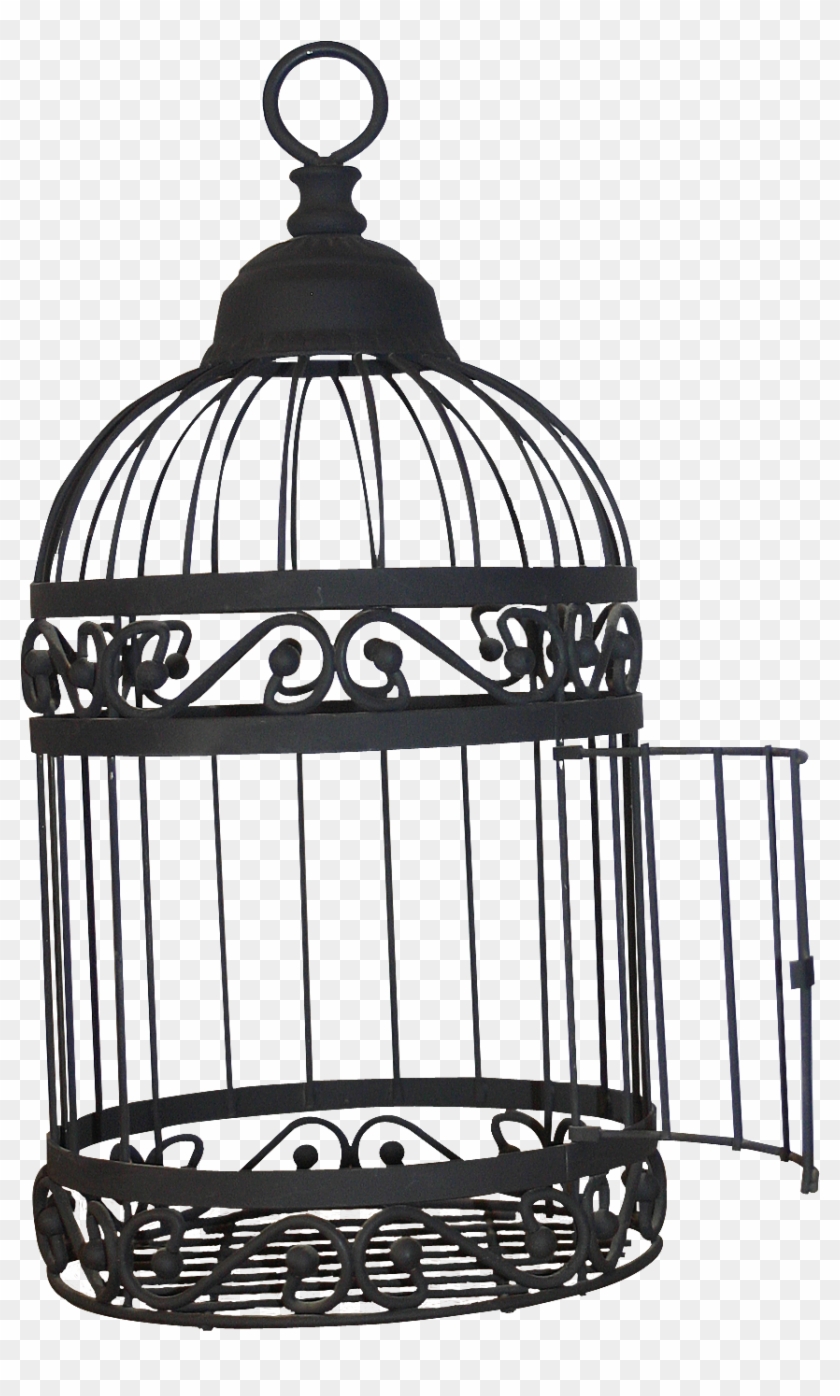Birdcage Transparent Images - Open Bird Cage Png Clipart