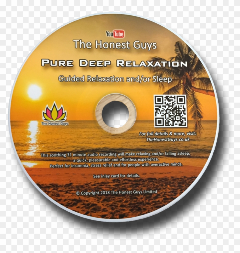 "pure Deep Relaxation" Guided Meditation (minimal Packaging - Cd Clipart