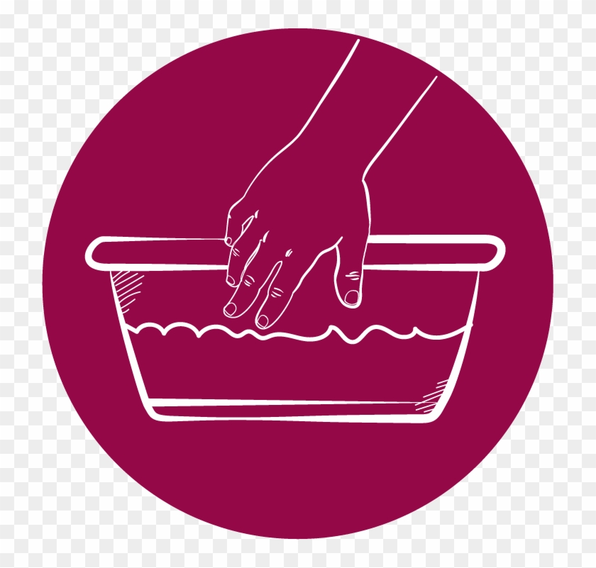 Hand Wash - Circle Clipart #1905698