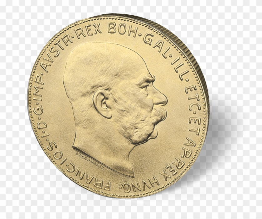 Picture Of Austria Gold 100 Coronas Clipart #1905822