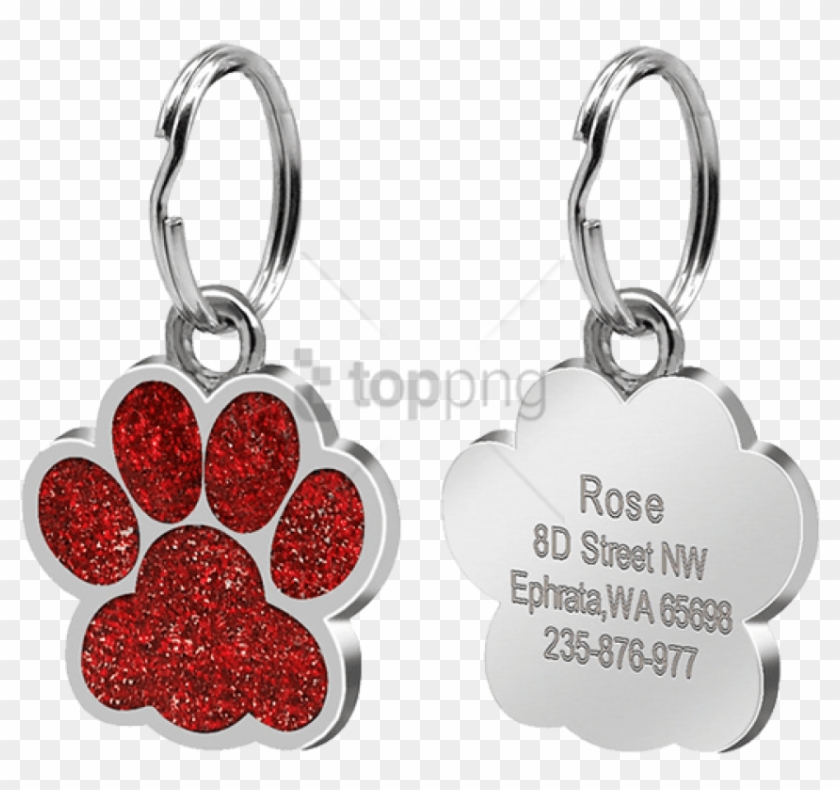Free Png Cute Dog Tags Png Image With Transparent Background - Placas De Perro Personalizadas Clipart #1906653