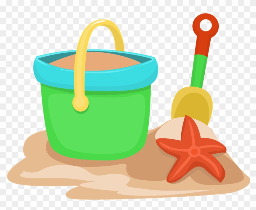 Bucket Clipart Water Balloon - Beach Clipart - Png Download