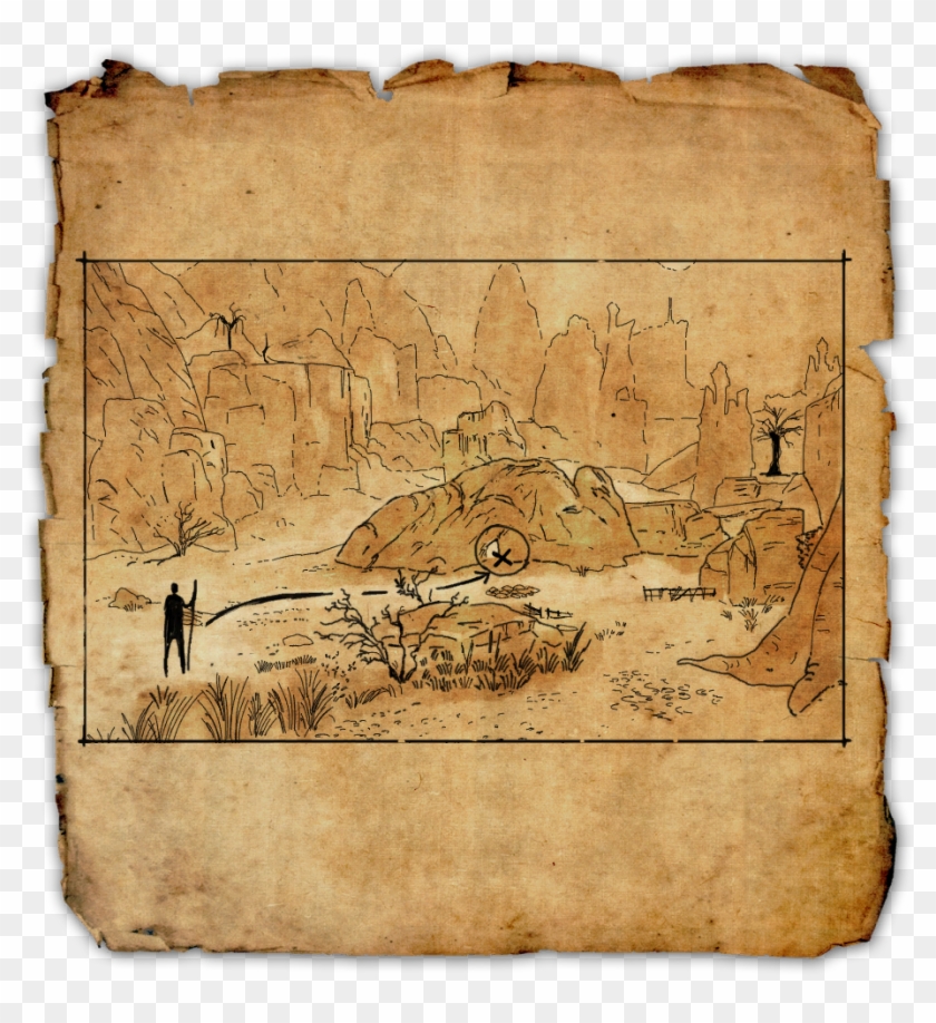 Craglorn Treasure Map I Clipart #1906998