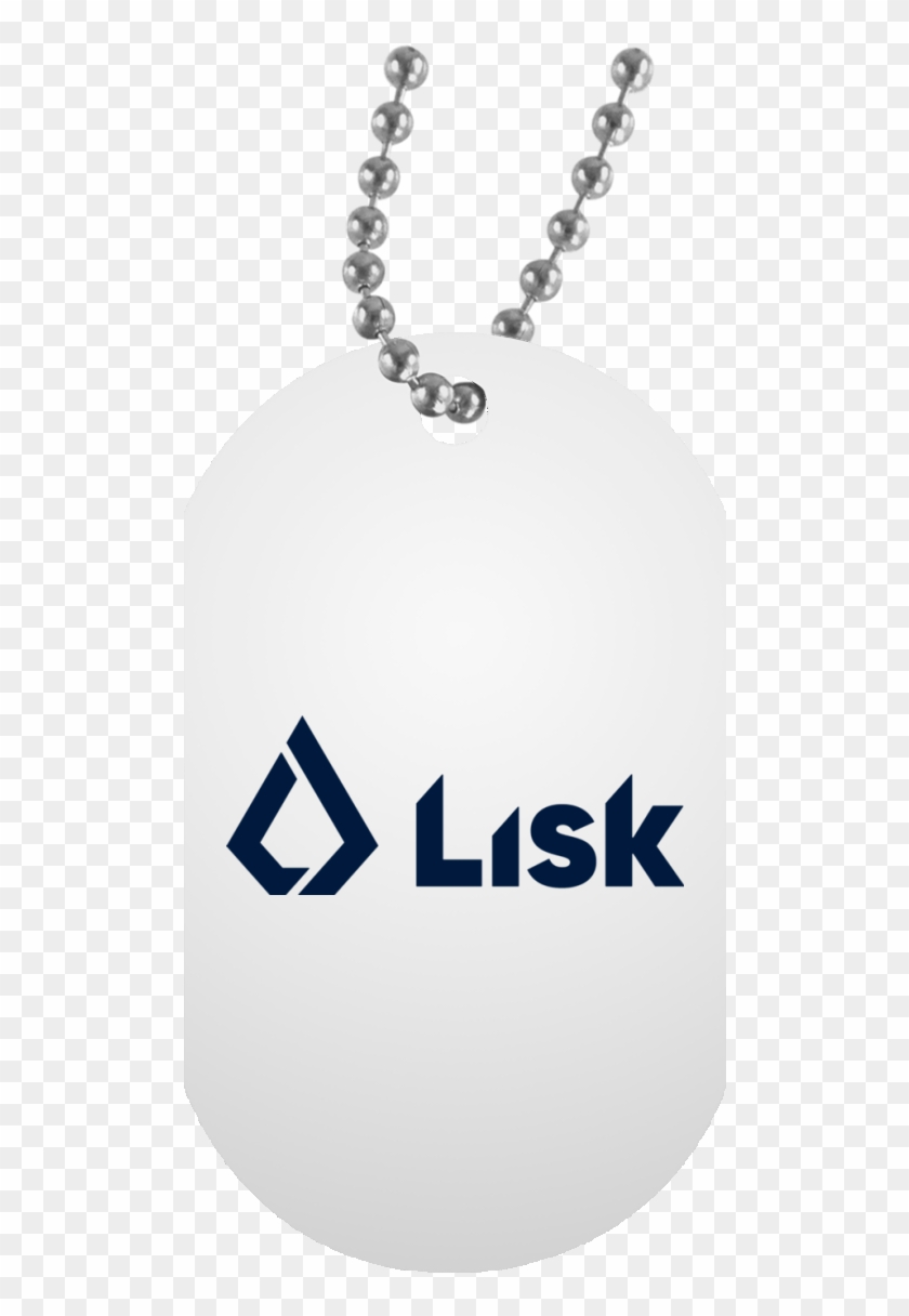 Un5588 White Dog Tag / Lisk Clipart #1907501