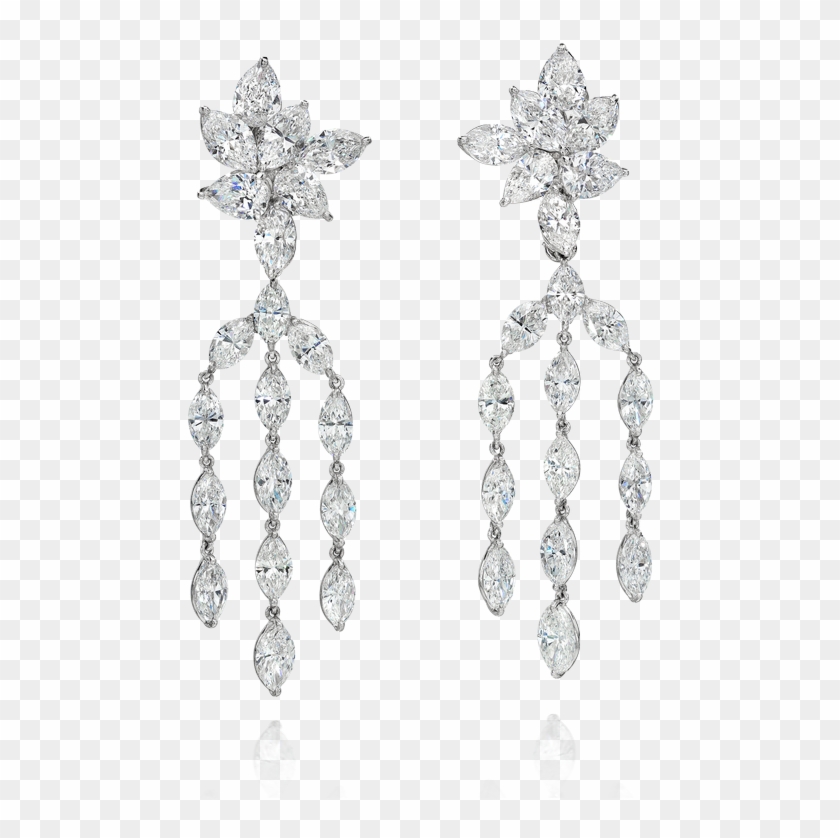 Chandelier Diamond Earrings - Earrings Clipart