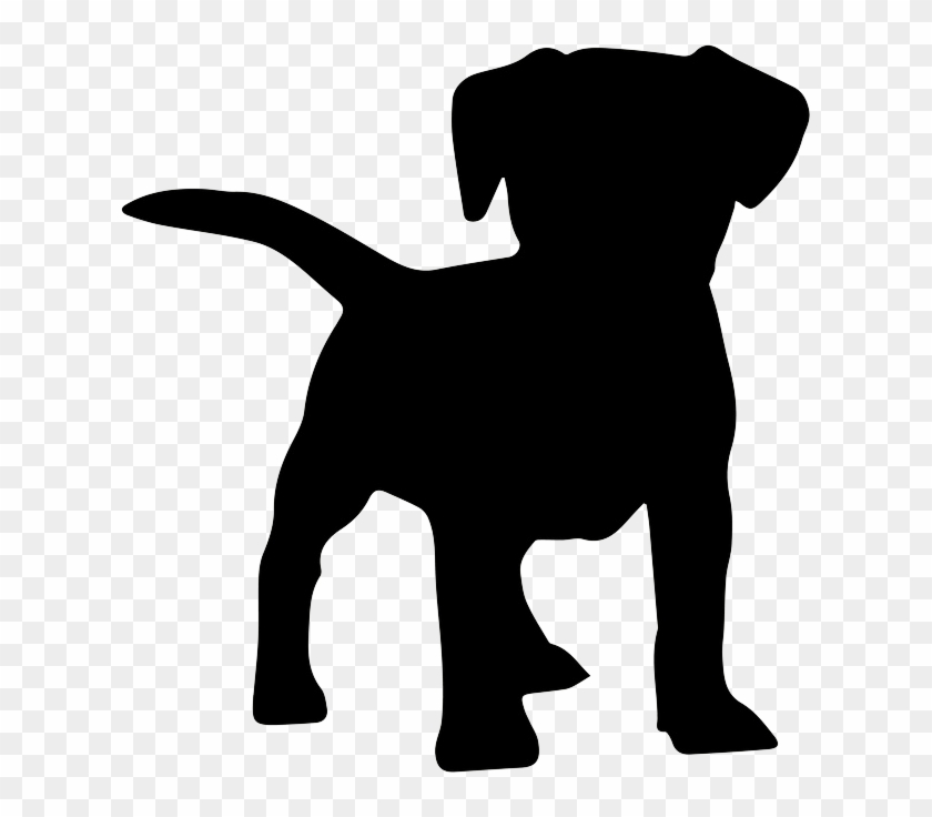 Obey Clipart Bat - Transparent Puppy Silhouette - Png Download