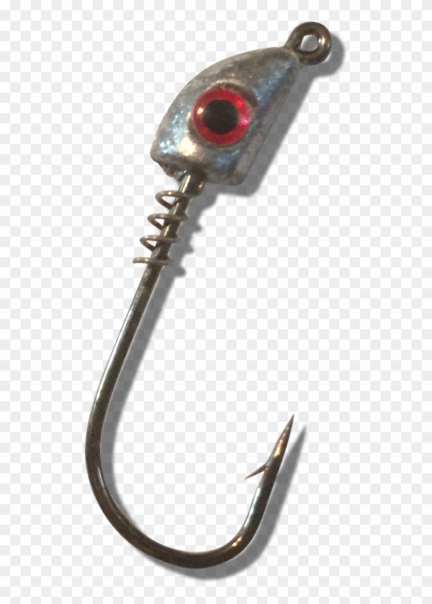 “bullseye” Lock In Screw Jig Head - Jig Head Cork Screw Clipart