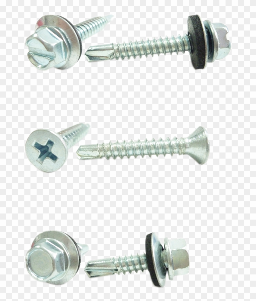 Ptt Head Mark Hex Flange Head With Epdm Washer Self Clipart