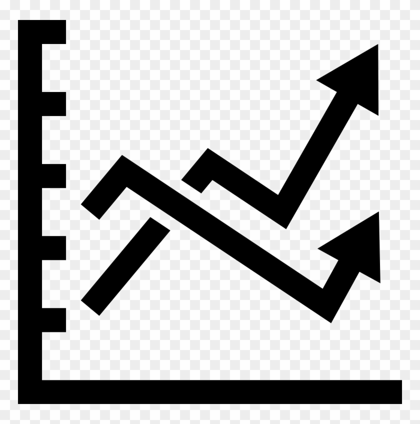 Simpleicons Business Line Graphic With Two Lines Clipart #1908618