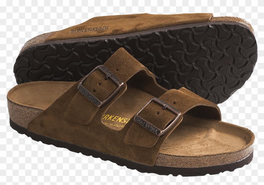 Brown Suede Sandal Clipart #1908936