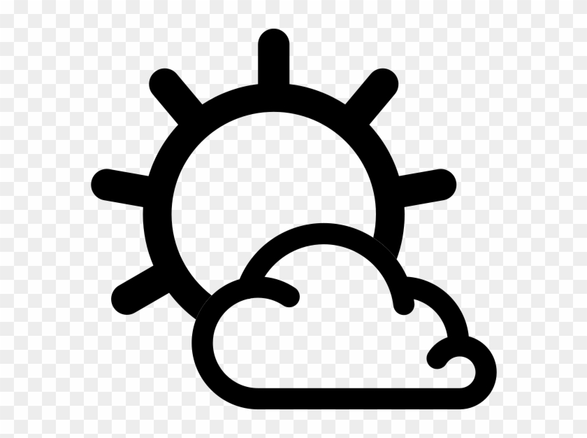 Simple Weather Icons2 Partly Cloudy Clipart #1908938