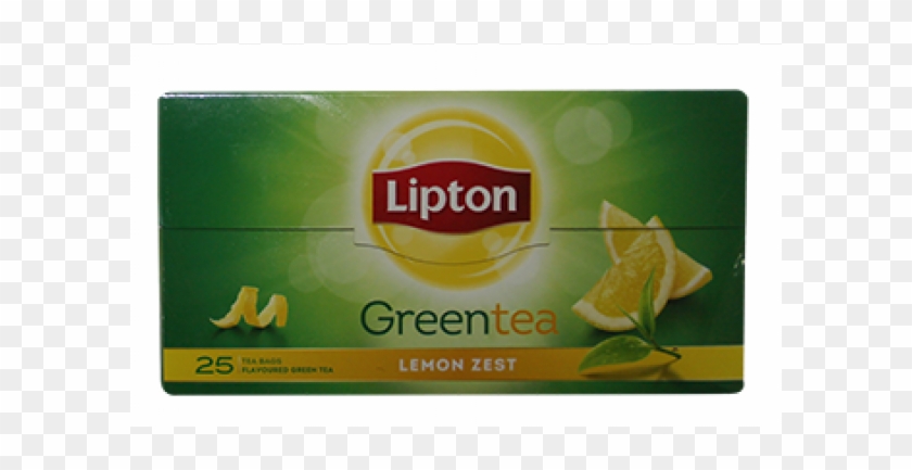 Lipton Green Tea Bag Lemon Clipart