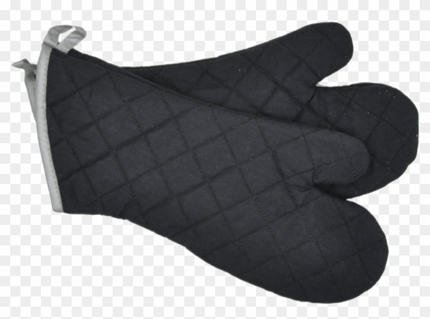 Black Oven Mitts Clipart