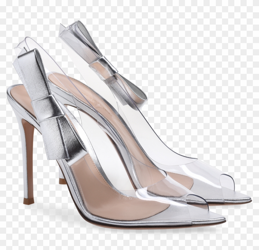 Transparent High Heel Sandals Clipart