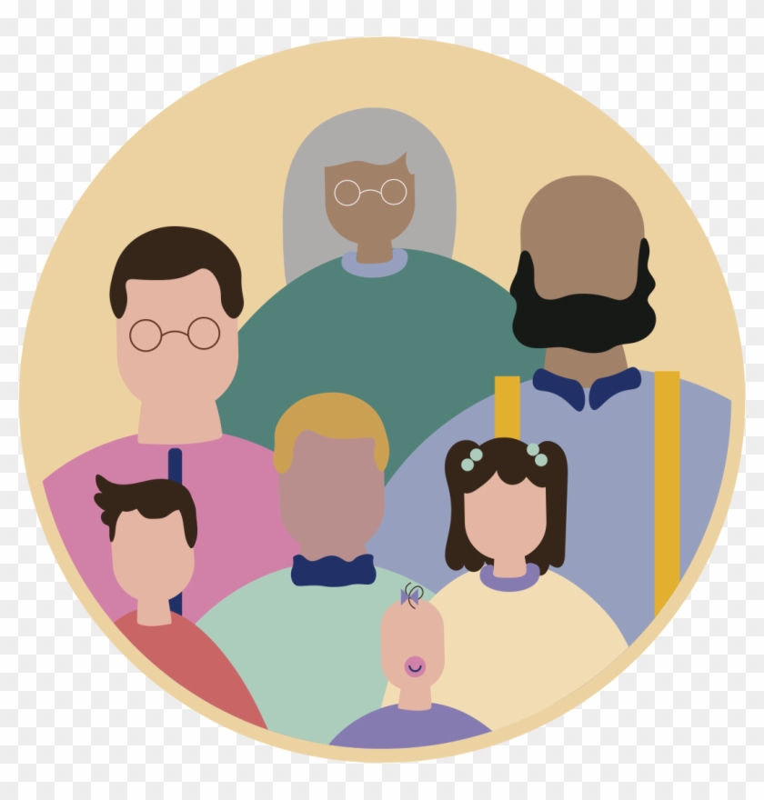 La Familia Es El Lugar Donde Por Esencia Las Personas Clipart